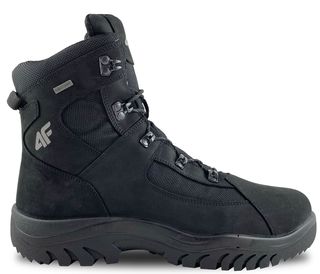 OBMH259-21S 4F - czarne buty zimowe męskie taktyczne ŚNIEGOWCE (OBMH259-21S)