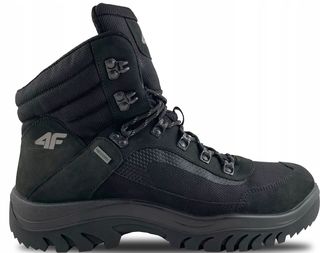 OBMH253-21S 4F - czarne buty zimowe męskie ŚNIEGOWCE (OBMH253-21S)